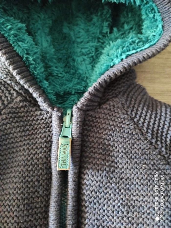 Veste réversible Vertbaudet 6 mois - photo numéro 2