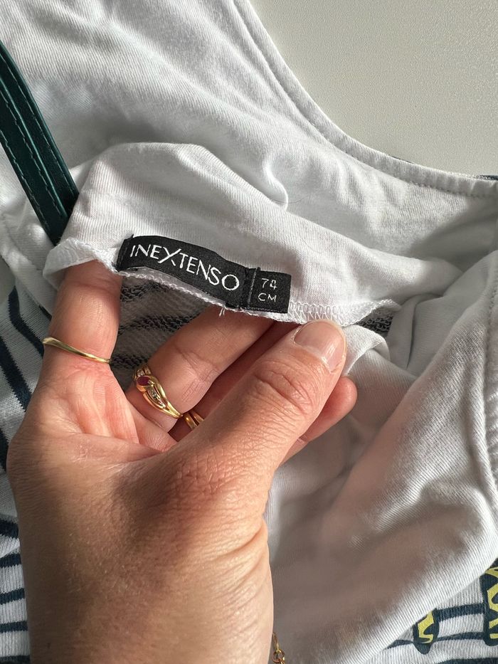 Lot salopettes garçon 9 mois très bon état - photo numéro 4