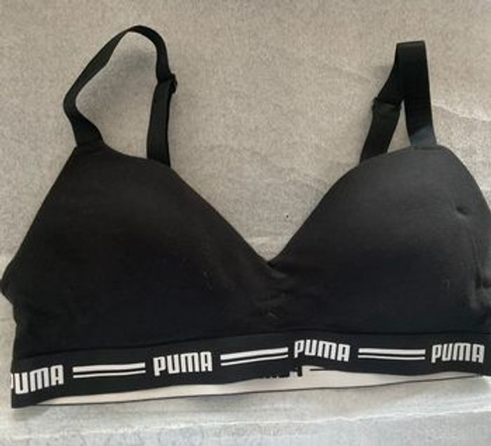 Brassière noir Puma