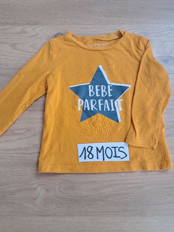 Haut longues manches bébé parfait