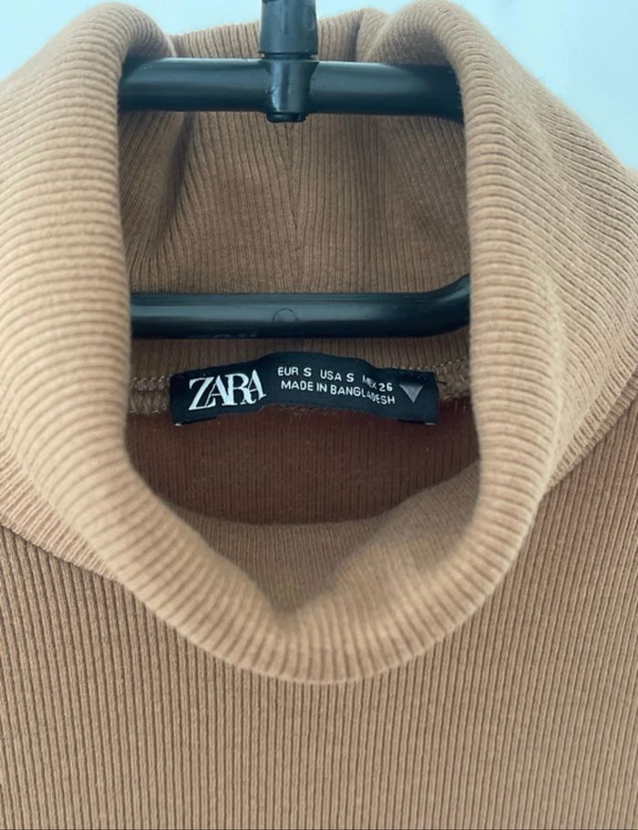Robe côtelée Zara - photo numéro 2