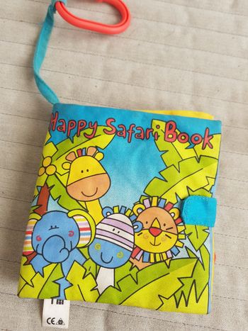 Livre à toucher safari
