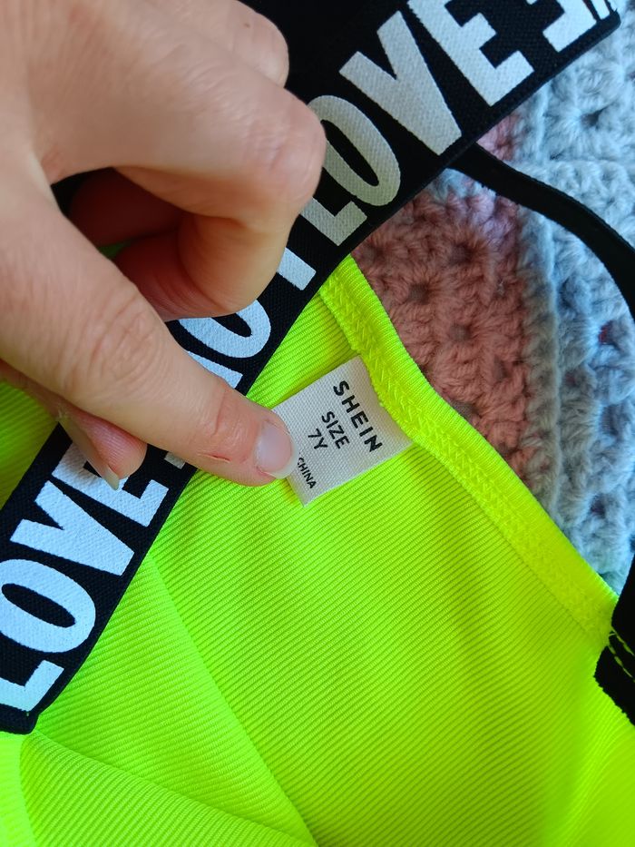 Ensemble brassière short 7 ans Shein - photo numéro 3