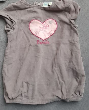 Robe bambi 12 mois
