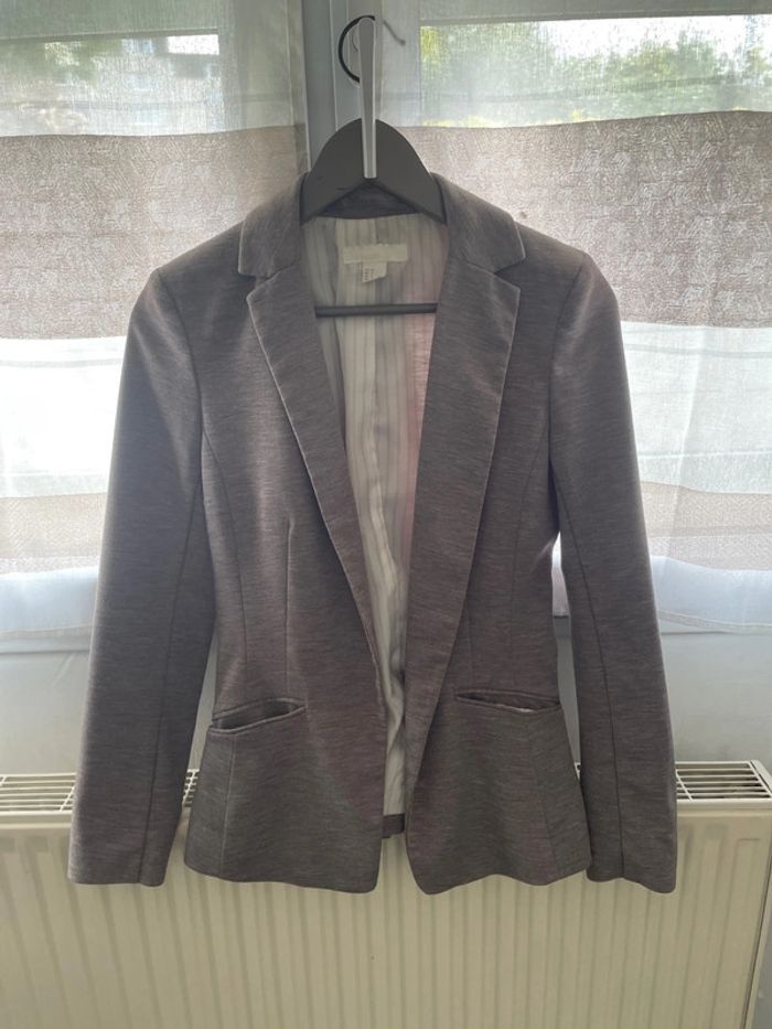 Blazer gris clair