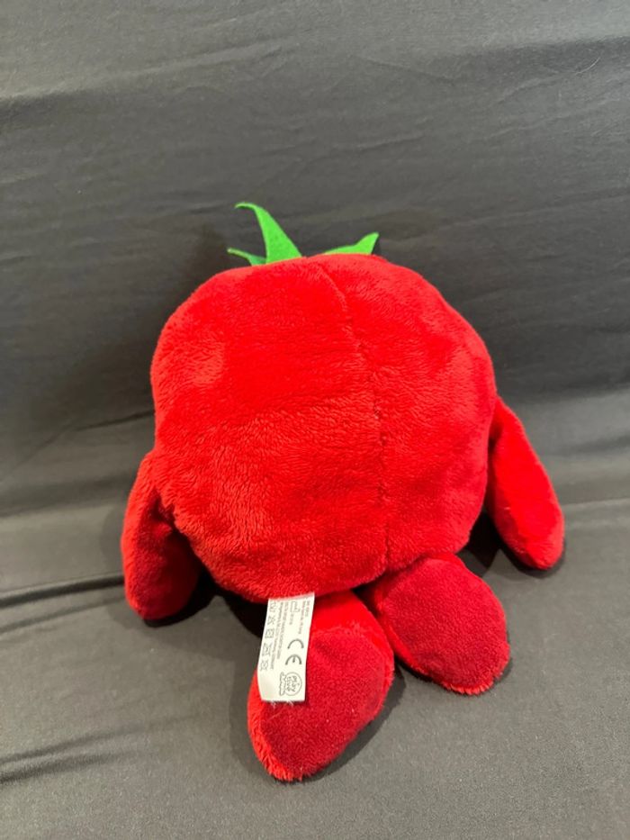 Peluche rouge tomate - photo numéro 2
