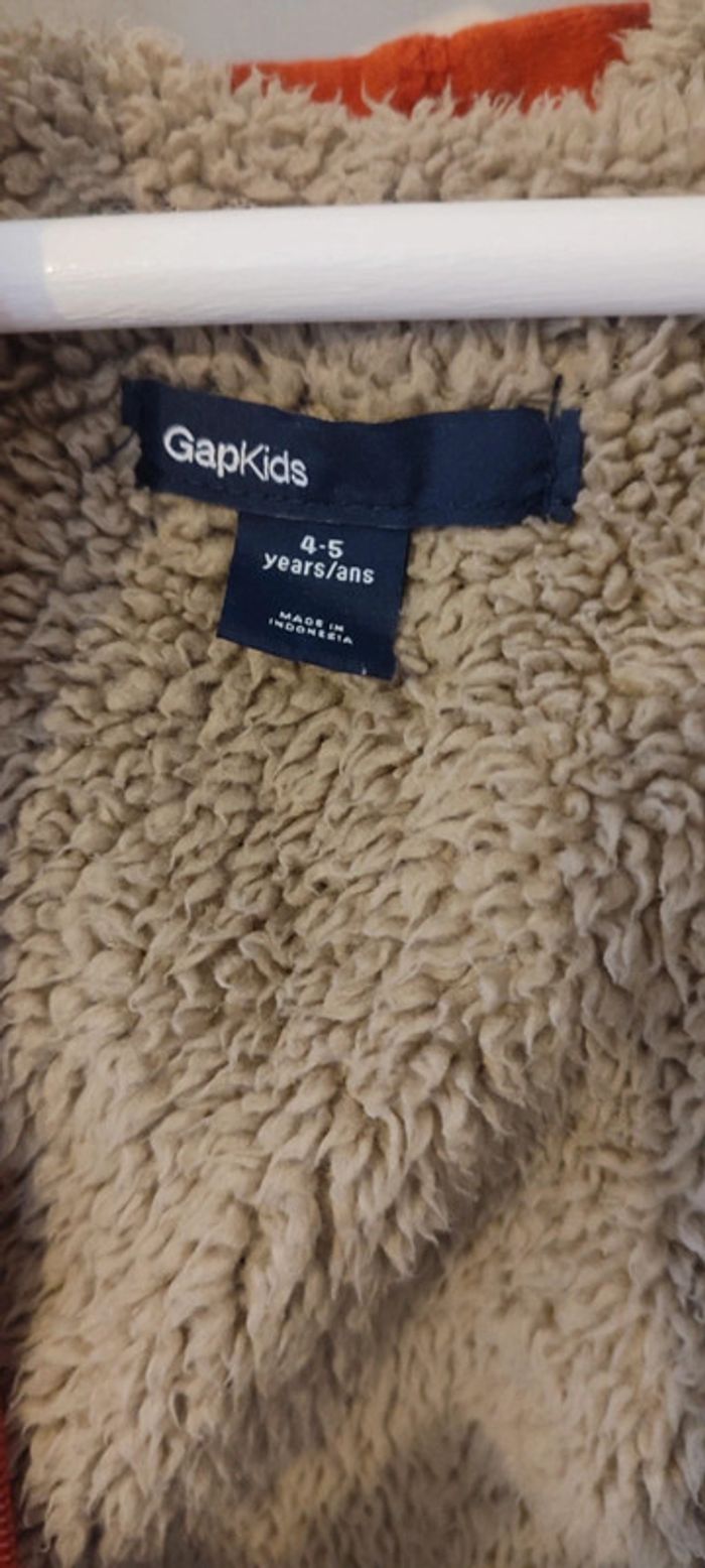 Veste polaire GAP 5ans - photo numéro 3