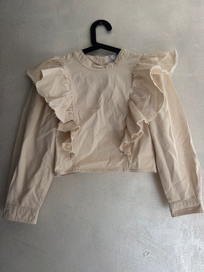 Blouse beige bershka Taille S neuve