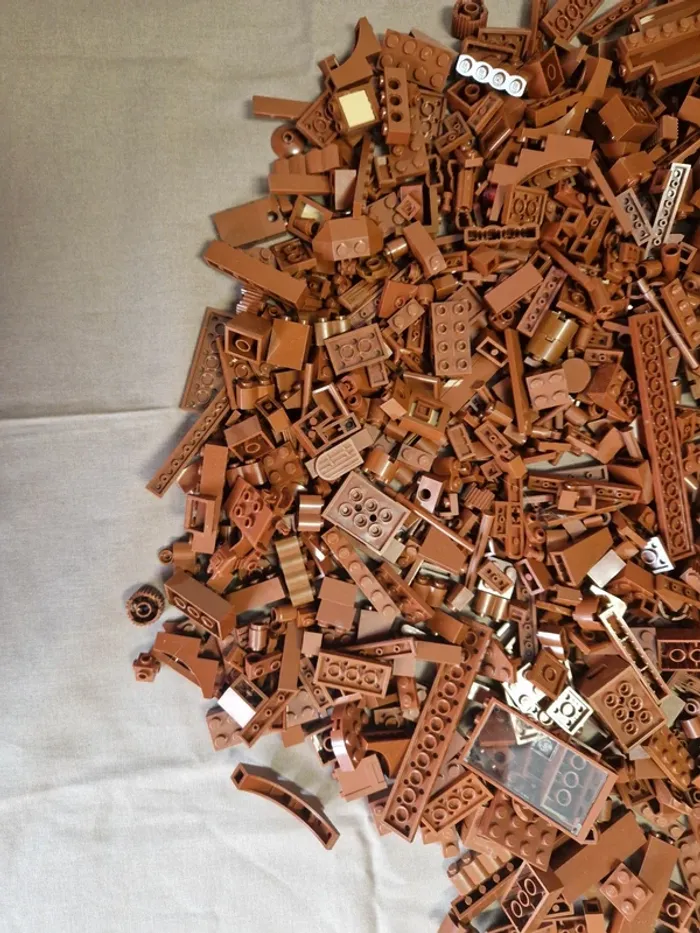 1kg lego vrac marron - photo numéro 2