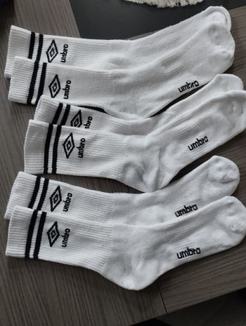 3 paires de chaussettes umbro
