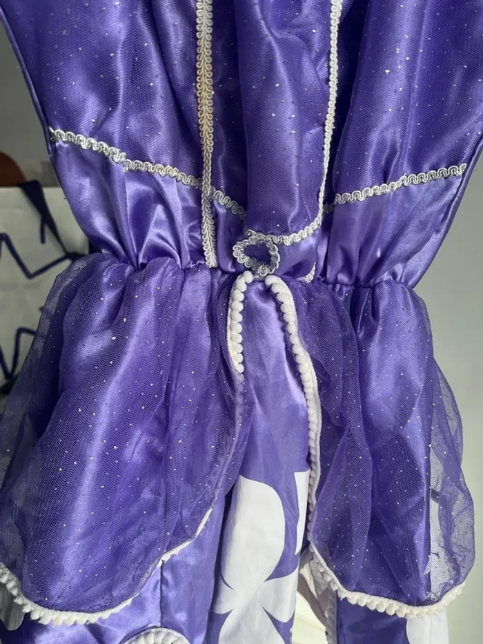 Déguisement robe de princesse Sofia - photo numéro 7
