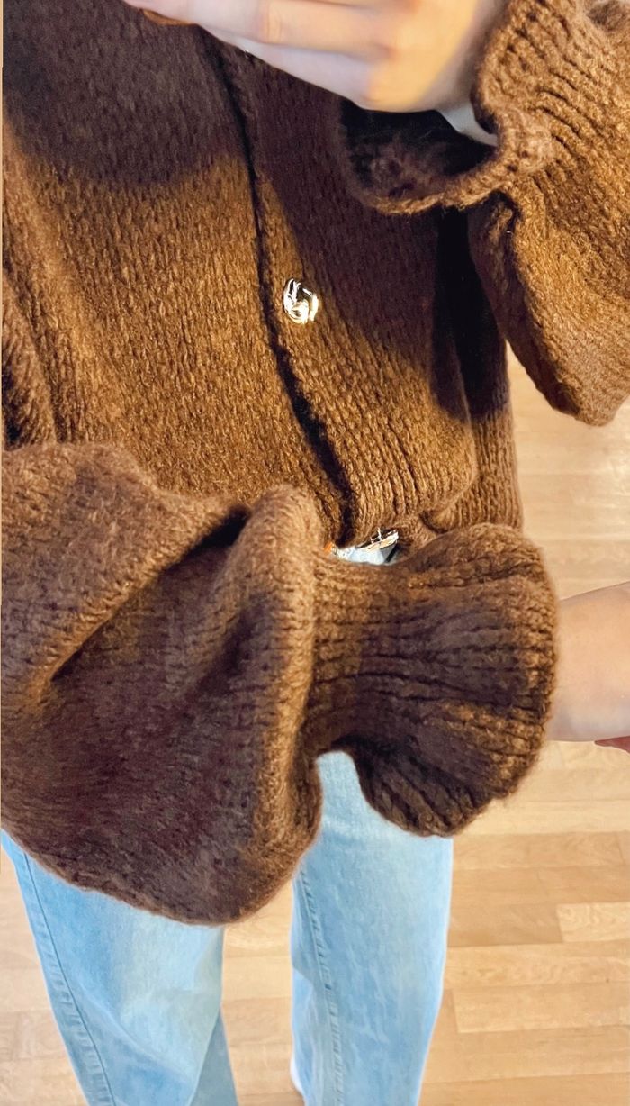 Gilet Col Montant avec Boutons - photo numéro 2