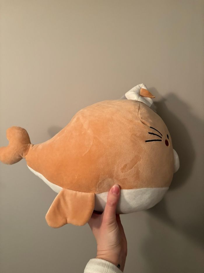 Peluche baleine sergent major - photo numéro 2