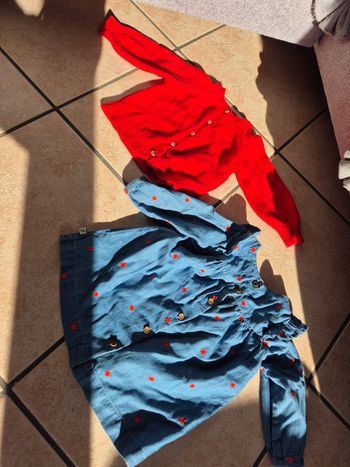 Robe et gilet Cadet Rousselle 6 mois