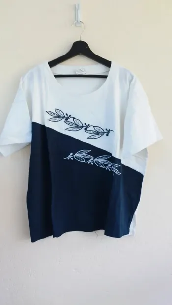 Tee-shirt bicolore - Movitex - taille 50/52