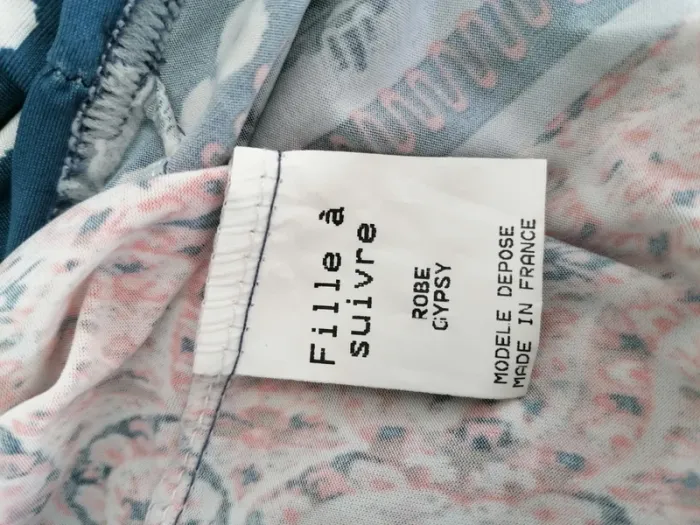 Robe fluide modèle gypsy marque fille à suivre taille 36 - photo numéro 6