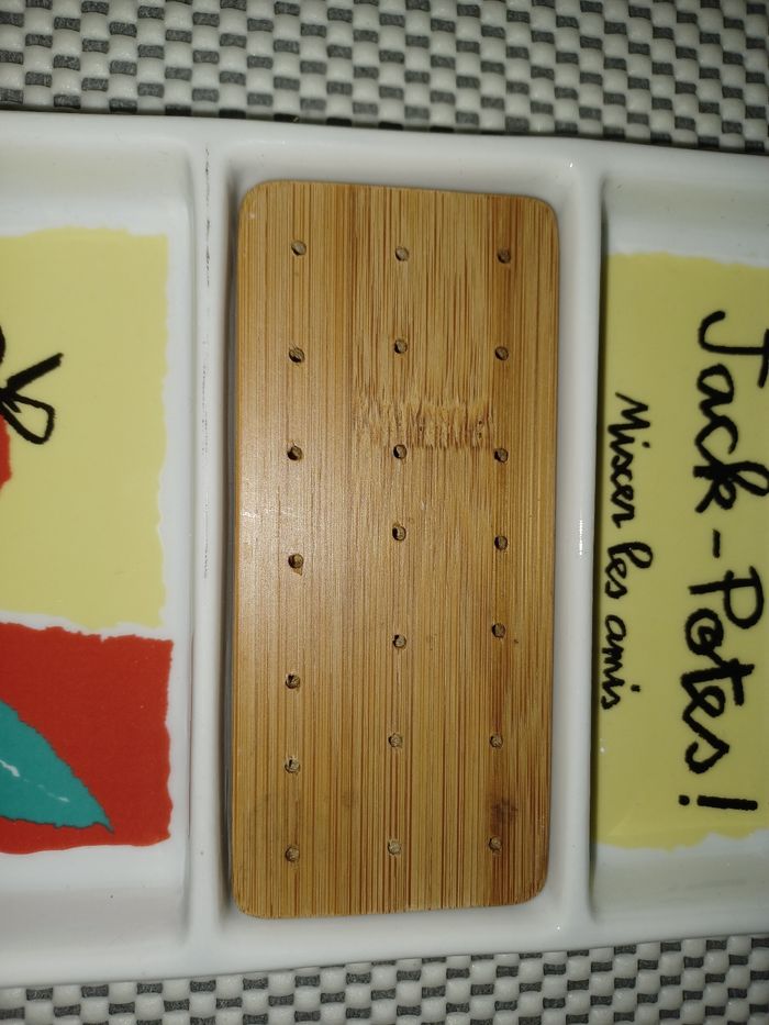 Plat à compartiments pour apéritif - photo numéro 5