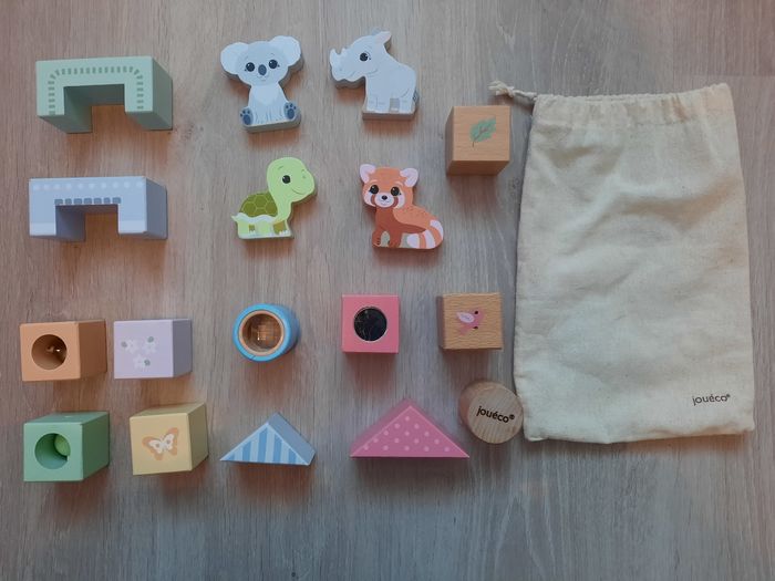 Jeux de construction avec blocs sensoriels - photo numéro 8