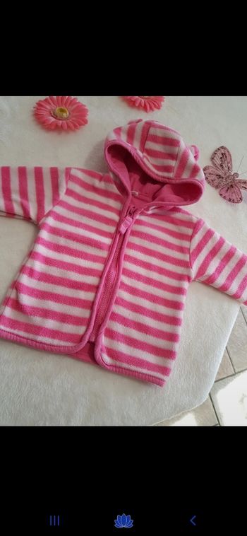 Polaire bébé taille 6 mois