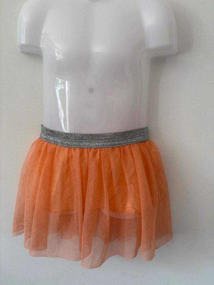 🌟 Jolie jupe tutu orange pailletée - Taille 3 ans 🌟