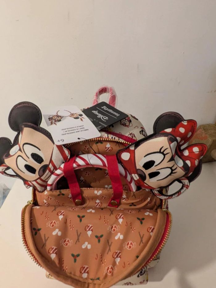 Sac à dos Loungefly Mickey avec ears "Tasse à chocolat chaud" - photo numéro 7