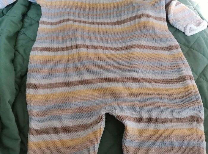 Combinaison chaude pull 9 mois - photo numéro 4