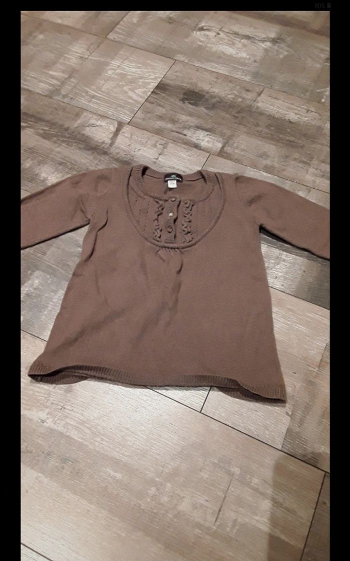 Pull marron