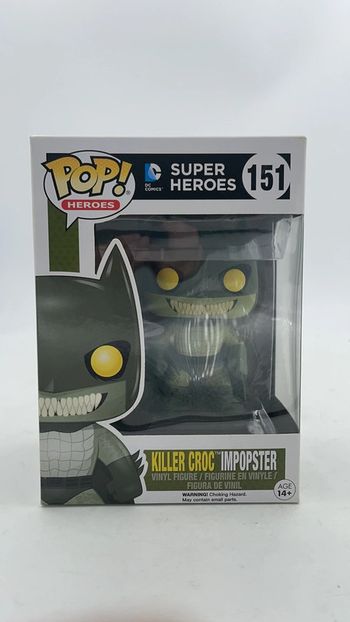 Figurine Funko Pop Dc comics Super Heroes Killer Croc Imposter N•151