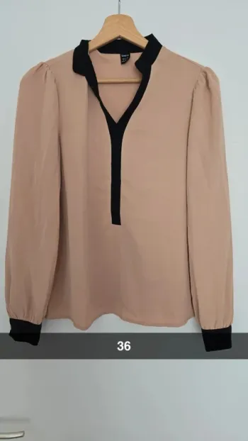 Chemisier beige