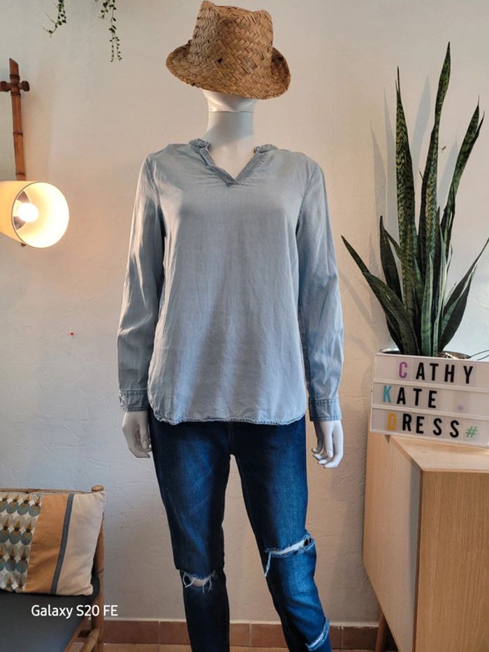 Tunique en jeans - photo numéro 2