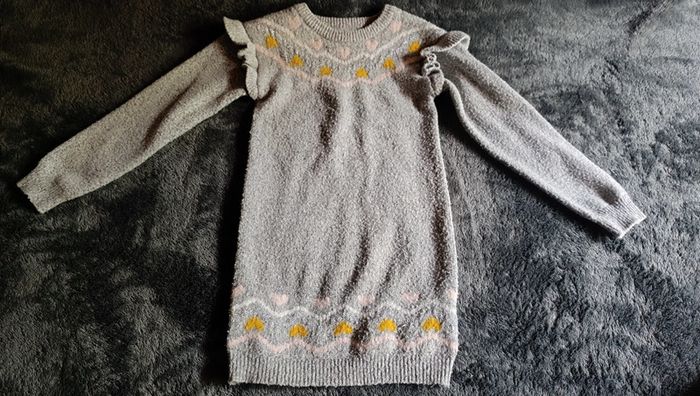 Lot 6 robes T6 ans manches longues en très bon état - photo numéro 2
