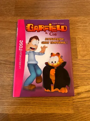 Livre La bibliothèque Rose Garfield et Cie Attention chat fantôme ! Numéro 9