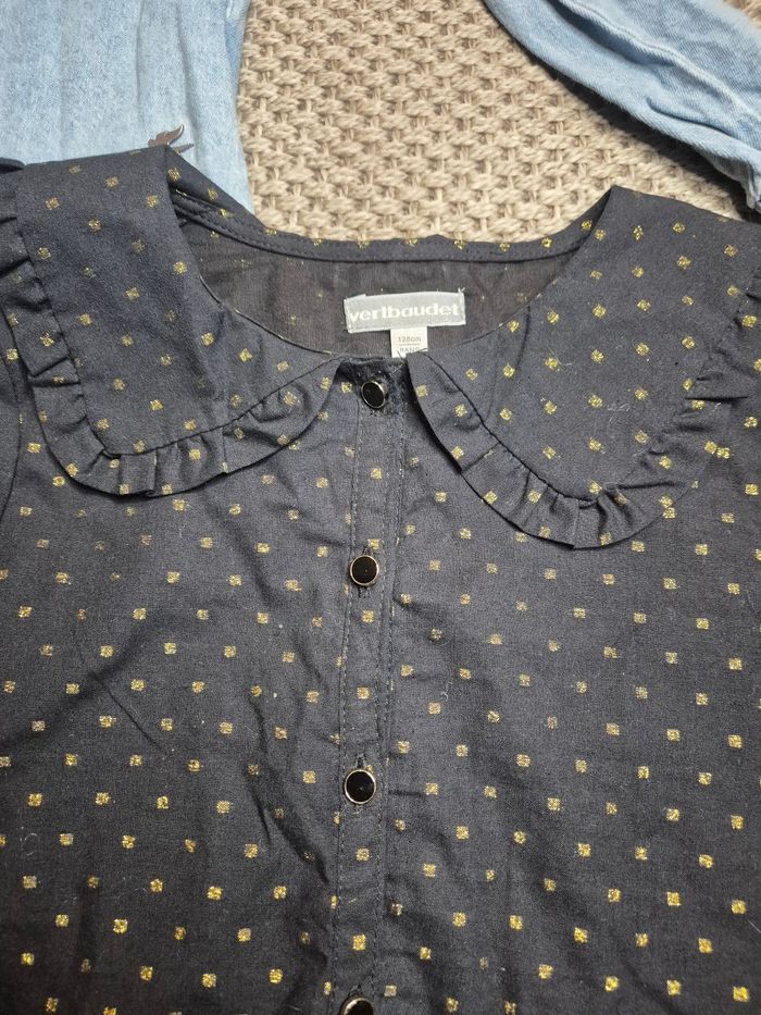Lot de 2 chemises fille Vertbaudet - 8 ans - photo numéro 5