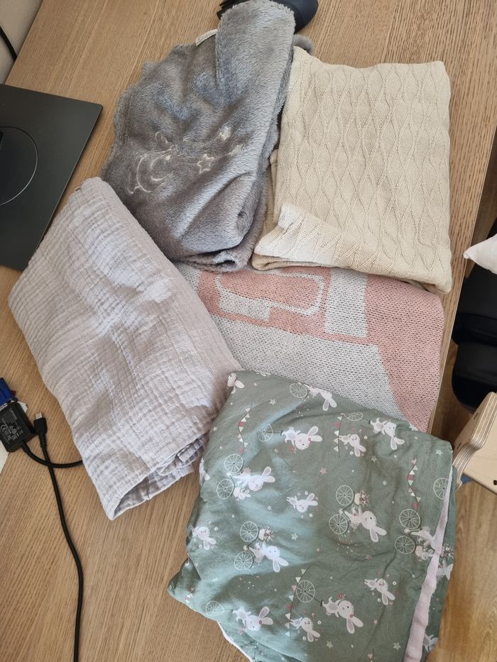 Lot de couvertures
