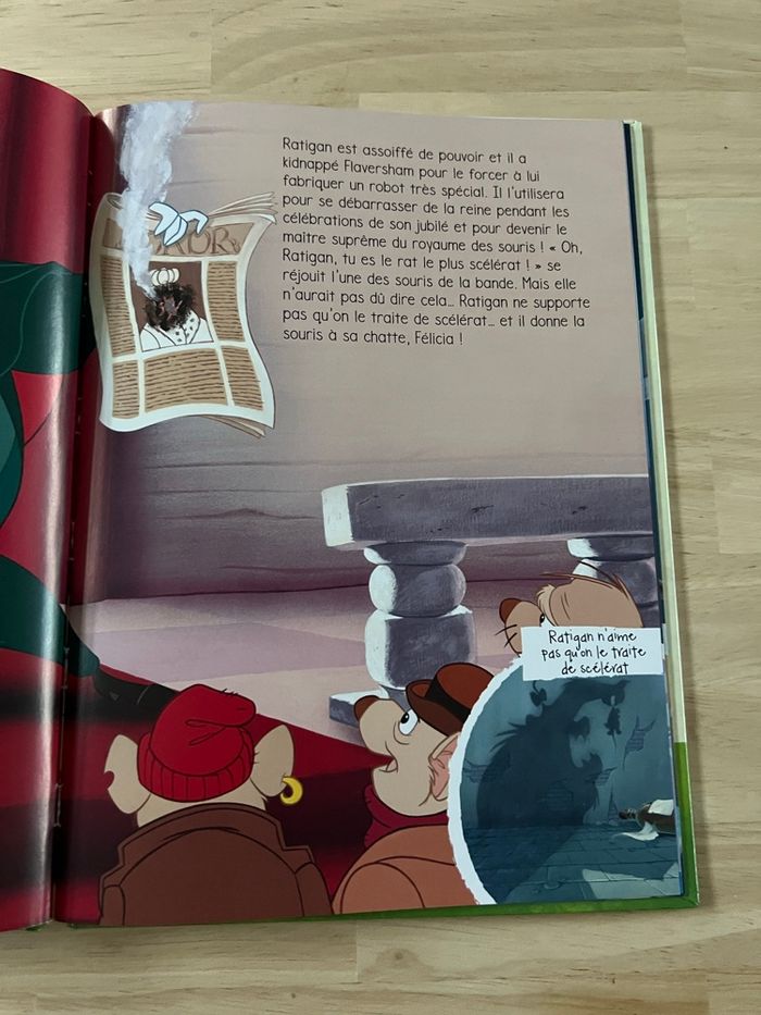 Livre Disney Audiocontes Magiques n°48 – Basil, Détective Privé – Bon État (Sans Figurines) - photo numéro 4