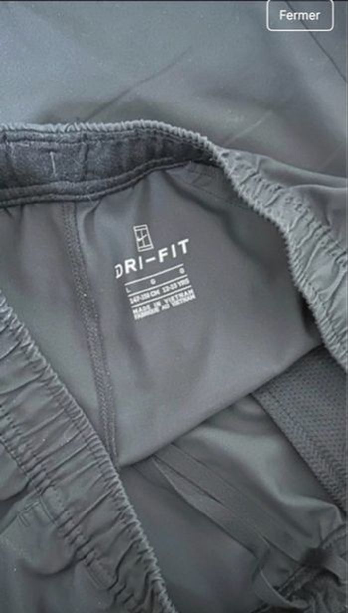 Short de sport Nike noir - photo numéro 2