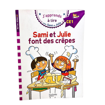Livre "Sami et Julie font des crêpes"