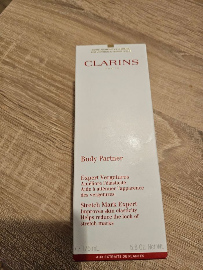 Crème Clarins expert vergetures