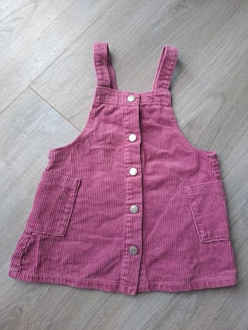 Robe fille velours zara