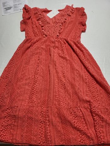 Robe été corail
