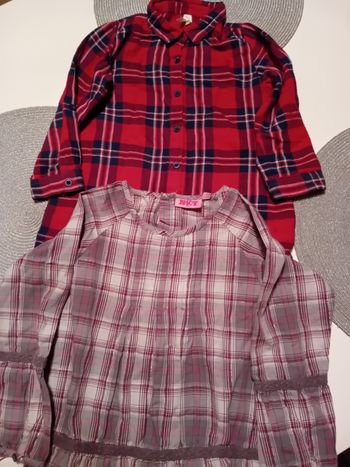 2 tuniques 5 ans Young Dimension et NKY