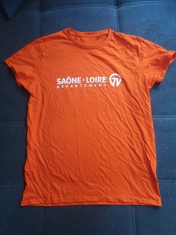 Neuf Tee-shirt Saône et Loire tour de France