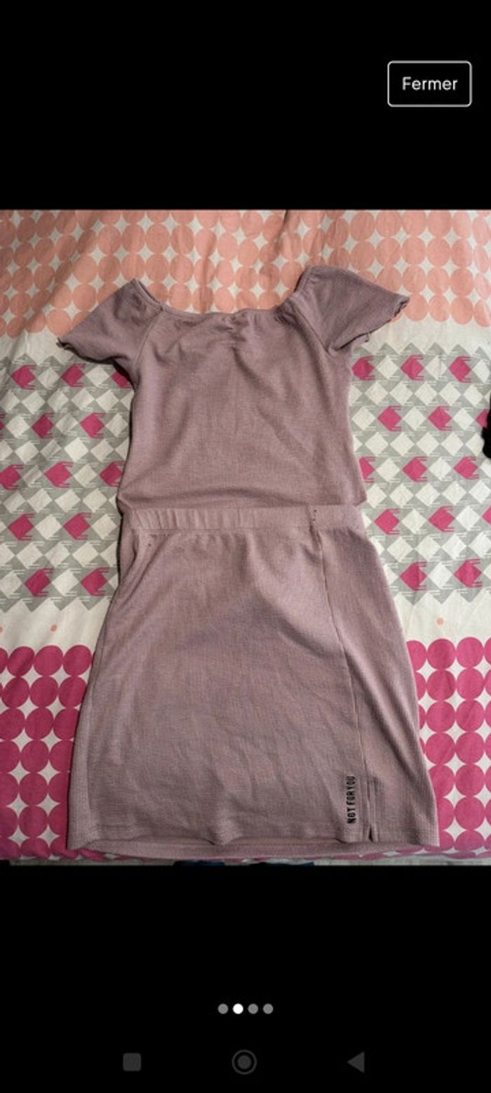 Ensemble body jupe femme - photo numéro 2