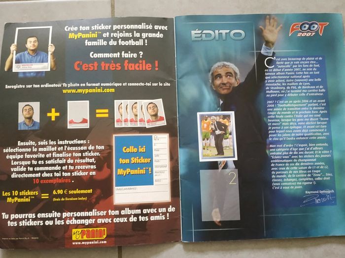 Album Panini Foot 2007 (pour collectionneurs) - photo numéro 2