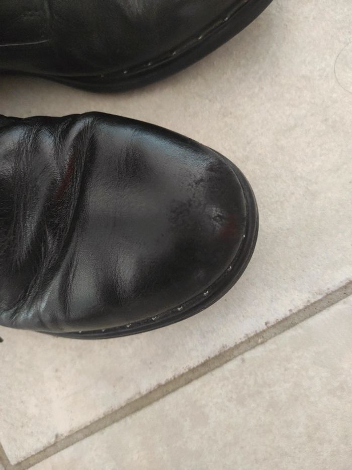 Bottines en cuir regarde le ciel 40 - photo numéro 4