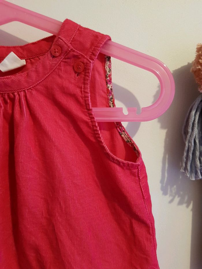 Robe velours rose GAP 3 ans - photo numéro 3