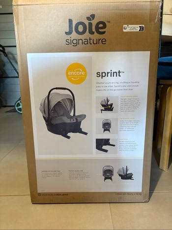 Siège auto sprint joie neuf