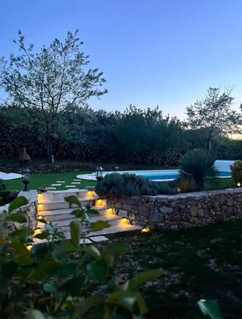 Lot de 4 appliques solaires décoratives