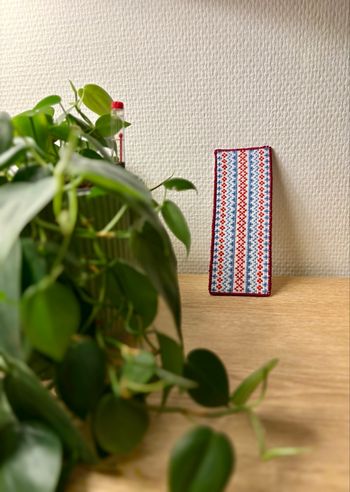 Marque-page brodé - fait main