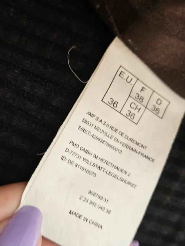 Manteau en cuir marron - photo numéro 11